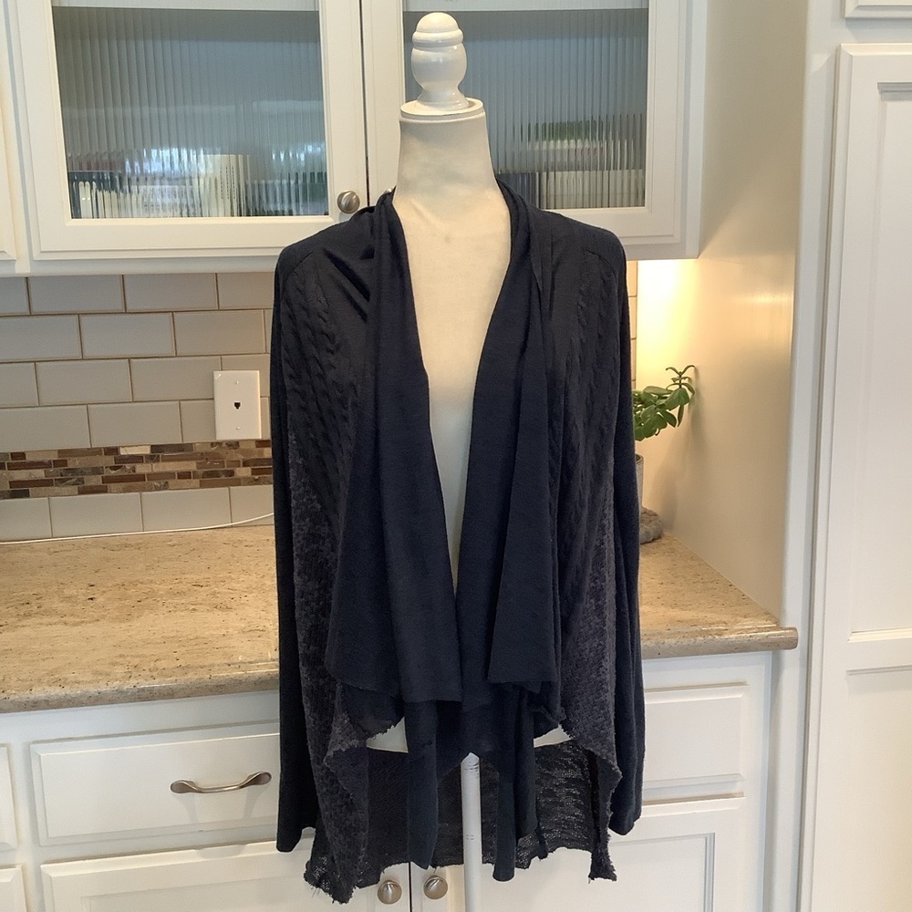 Tiny (Anthropologie) Navy Blue Open Cardigan Size Medium